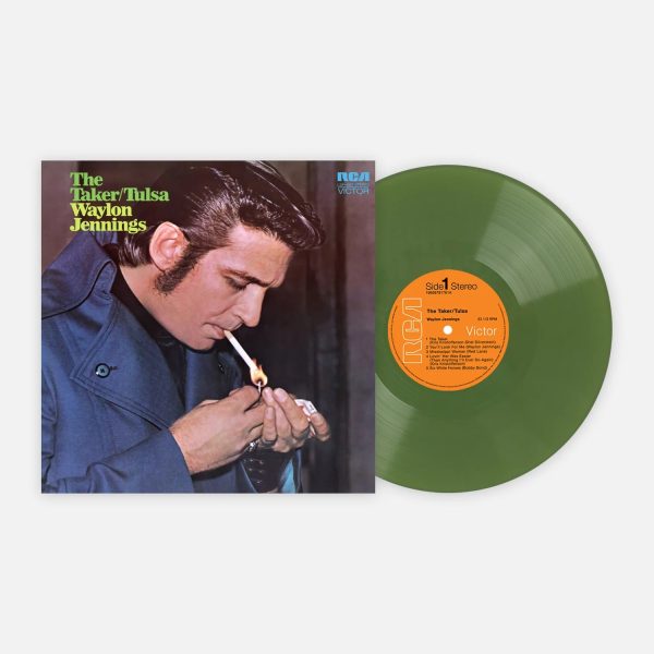 Waylon Jennings - The Taker   Tulsa (Green) For Sale