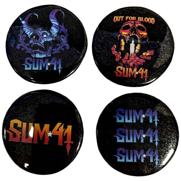 Buttons - Sum 41 Fashion