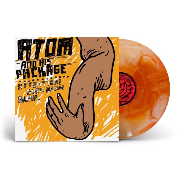 Atom & His Package - Attention! Blah Blah Blah (Coloured) on Sale