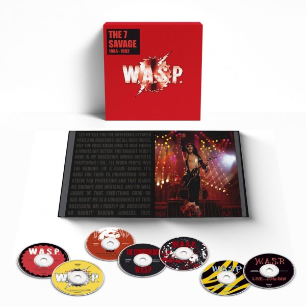 W.A.S.P. - The 7 Savage (7CD) Sale