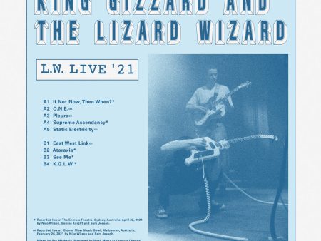 King Gizzard - L.W. Live  21 (Clear) Online Sale