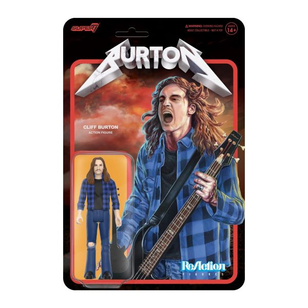 Super7 - Metallica - Cliff Burton Supply