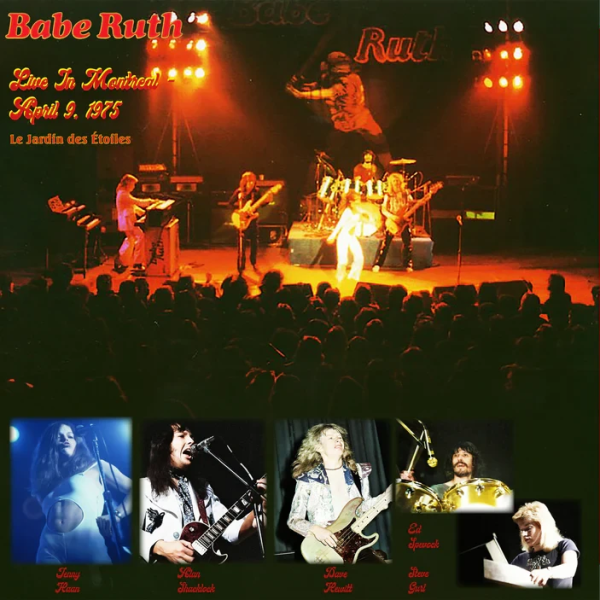 Babe Ruth - Live In Montreal (Red) Online Hot Sale