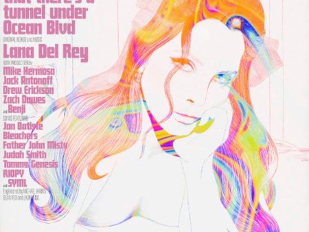 Lana Del Rey - Did You Know There s A Tunnel Under Ocean Blvd (2LP)(Coloured) For Cheap