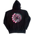 Blink 182 - Double Six Arrow Smiley Hoodie For Sale