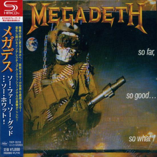 Megadeth - So Far, So Good, So What (CD)(Japan) Supply