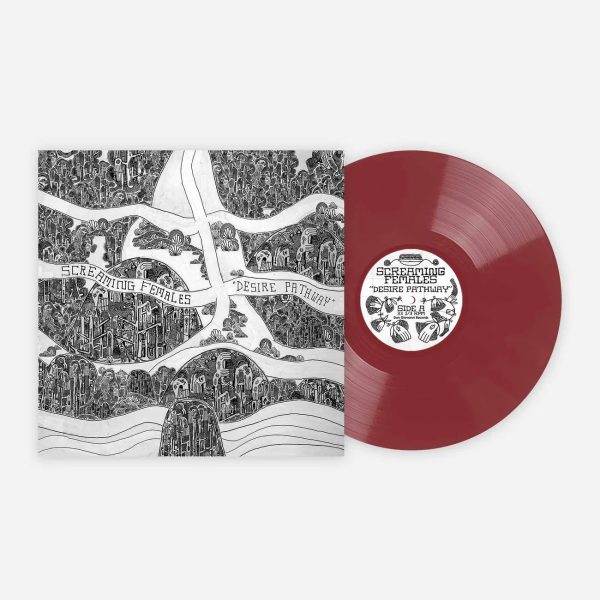 Screaming Females - Desire Pathway (Red) Hot on Sale