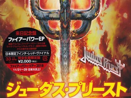 Judas Priest - Firepower (Red)(Japan) Online Sale