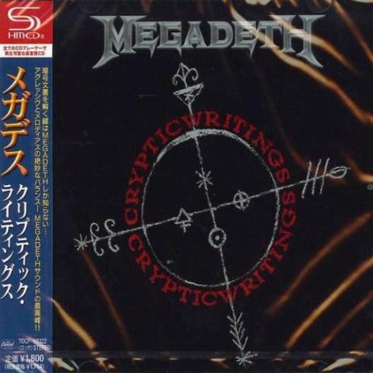 Megadeth - Cryptic Writings (CD)(Japan) Cheap