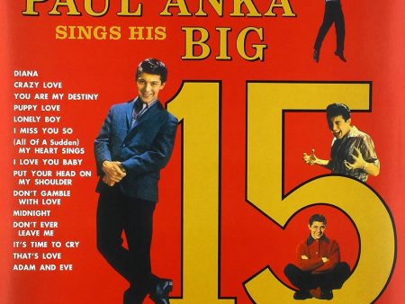 Paul Anka - Sings His Big 15 Hot on Sale