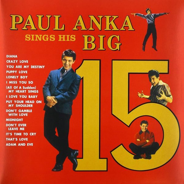 Paul Anka - Sings His Big 15 Hot on Sale