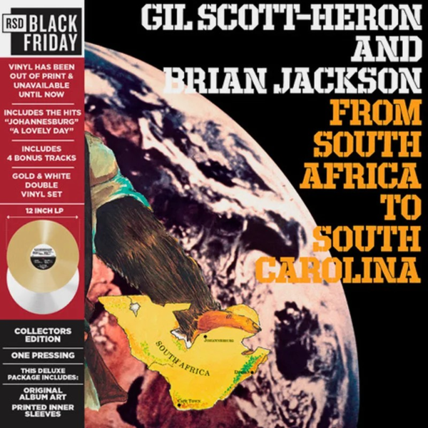 Gil Scott-Heron & Brian Jackson - From South Africa To South Carolina (2LP)(Coloured) Supply