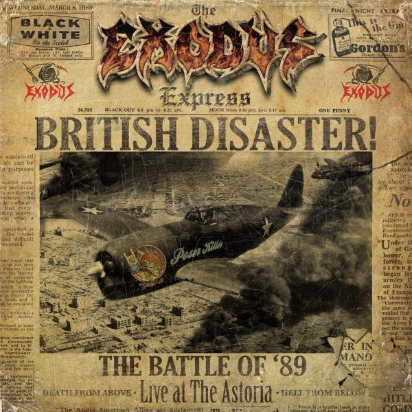 Exodus - British Disaster: The Battle Of  89 (2LP)(Gold) Supply