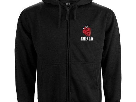 Green Day - American Idiot Zipped Hoodie Online Sale