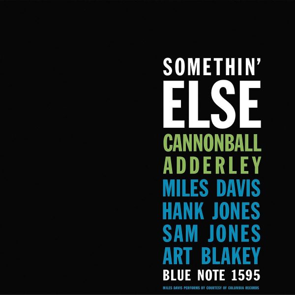 Cannonball Adderley - Somethin  Else (Blue) For Discount