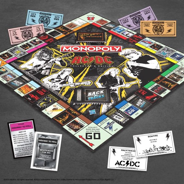 Board Game - Monopoly - AC DC Discount