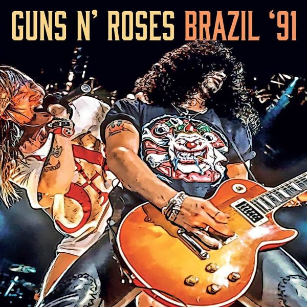 Guns N  Roses - Brazil  91 (2LP)(Orange) Fashion