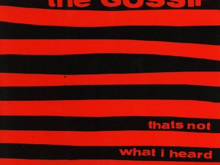 Gossip - Thats Not What I Heard (Red) Online