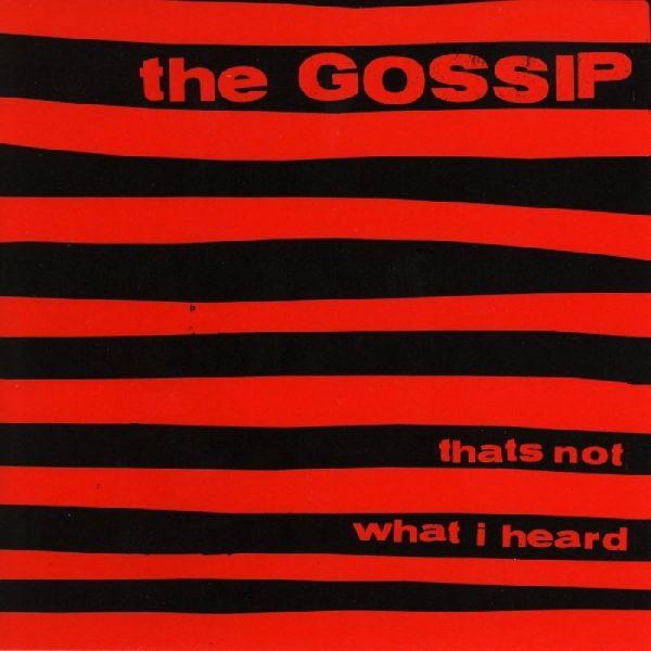 Gossip - Thats Not What I Heard (Red) Online