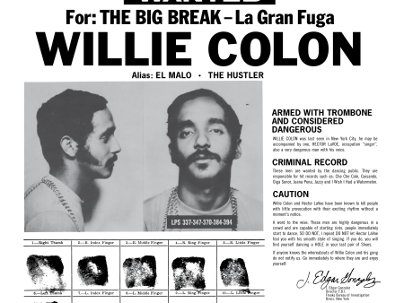 Willie Colon - La Gran Fuga Sale