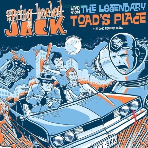 Spring Heeled Jack - Live From The Legendary Toad s Place (Orange) Online Hot Sale