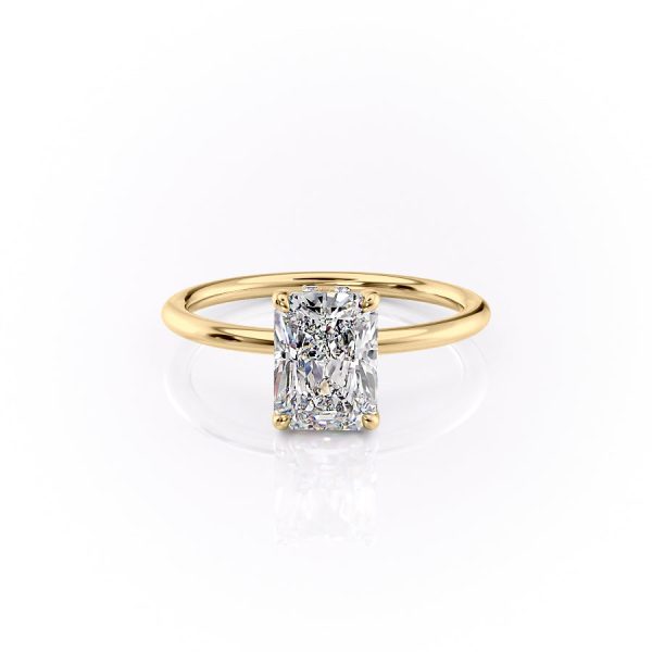 The Sandra Set With A 2.5 Carat Radiant Moissanite Supply