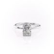 The Sandra Set With A 4.5 Carat Radiant Moissanite For Discount